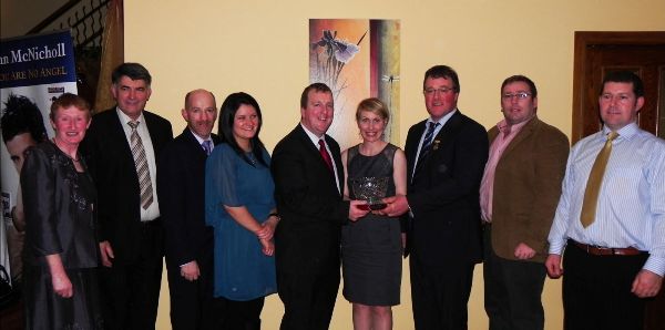 Presentation to Tom & Alison O'Riordan
