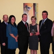 Presentation to Tom &amp; Alison O'Riordan