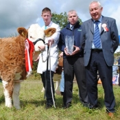Virginia Club Sept Heifer Calf Champion \'Clonguish Elegant\'