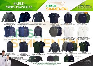 Irish Simmental Merchandise Advert Halfa4