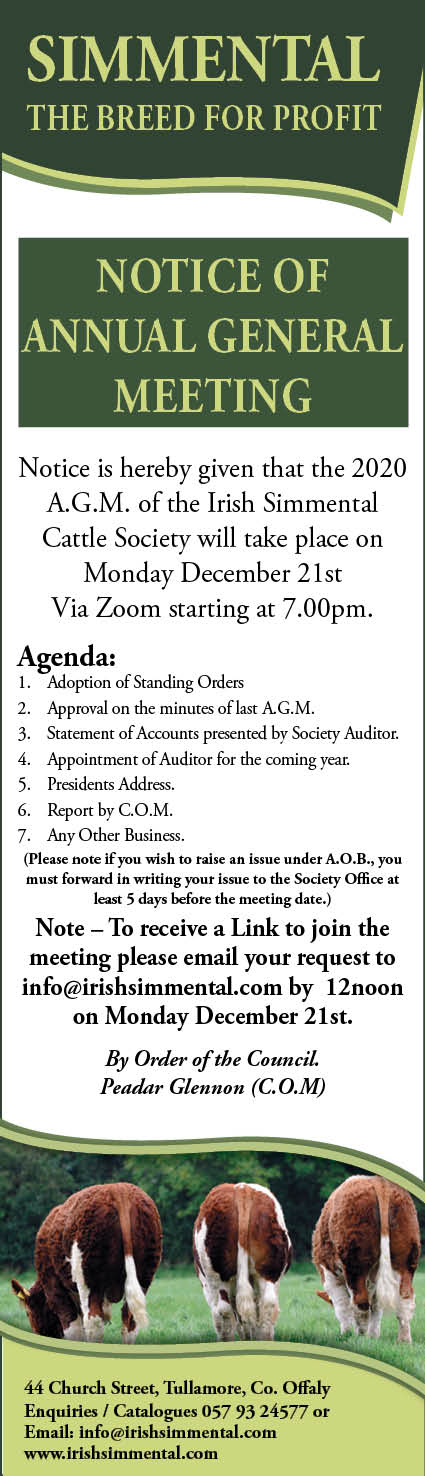 Read more about the article Irish Simmental Cattle Society AGM