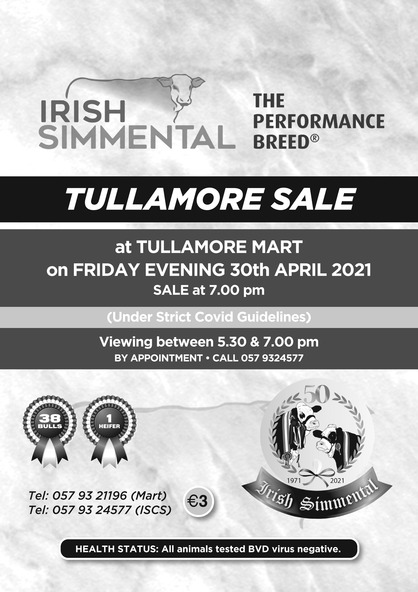 Read more about the article Tullamore Sale Friday 30th April at 7pm   – Photos & Videos Available